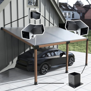15° inclined roof pergola bracket kit